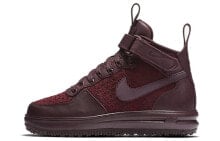 Nike Lunar Force 1 Flyknit Workboot 猪肝红 / Кроссовки Nike Lunar Force 860558-600