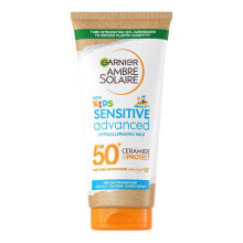 Garnier Ambre Solaire Kids Advanced Sensitive Hypoallergenic Milk SPF50+ 175 ml sonnenschutz wasserfest für Kinder