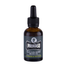 Купить средства для ухода за бородой и усами Proraso: PRORASO Cypress & Vetyver Beard Oil 30 ml bartöl für Herren