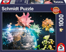 Детские развивающие пазлы schmidt Spiele Puzzle PQ 1000 Planeta Ziemia 2020 G3