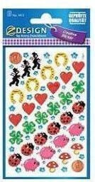 Наклейки для детского творчества avery Zweckform Stickers - Lucky Themes (106397)