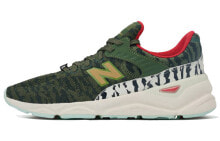 Unik x New Balance X-90 舒适透气 低帮休闲跑步鞋 男女同款 绿色 / Кроссовки New Balance MSX90WUC Unik X-90