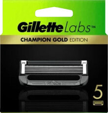 Купить женские бритвы и лезвия Gillette: Rasierklingen, Labs Champion Gold, 5 St