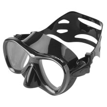 Masks and snorkels for scuba diving