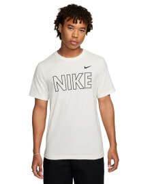 Nike men's Sportswear Logo Graphic Short Sleeve Crewneck T-Shirt