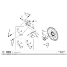 SHIMANO BR-M525 Pin