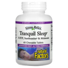 Stress-Relax, Tranquil Sleep, Extra Strength , 60 Chewable Tablets
