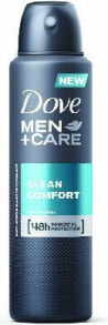 Дезодорант Dove Antyperspiranty Men Care Clean Comfort antyperspirant w sprayu 150 ml