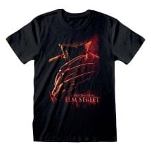 Спортивная одежда, обувь и аксессуары hEROES Official Nightmare On Elm Street Poster Short Sleeve T-Shirt