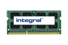 Модули памяти (RAM) integral 8GB LAPTOP RAM MODULE LOW VOLTAGE DDR3 1600MHZ PC3-12800 UNBUFFERED NON-ECC SODIMM 1.35V 512X8 CL11 модуль памяти 1 x 8 GB IN3V8GNAJKXLV