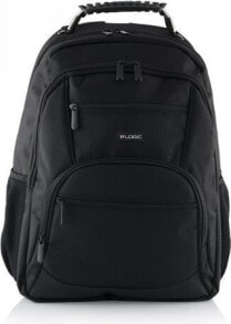 Мужские сумки для ноутбуков рюкзак для ноутбука черный текстильный  Plecak LOGIC Easy 2 16" (PLE-LC-EASY2-15)