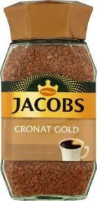 Jacobs Cronat Gold растворимый кофе 200 g Банка 8711000513767