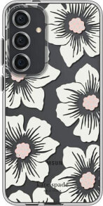 Kate Kate Spade New York Protective Case - Etui Samsung Galaxy S24+ (Hollyhock Cream)