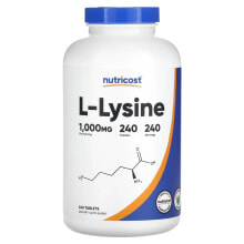 L-Lysine, 1,000 mg, 120 Tablets