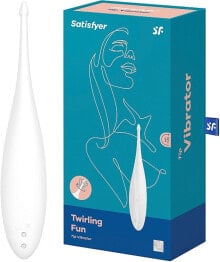 Vibrator zur punktuellen Stimulation weiß - Satisfyer Twirling Fun White Tip Vibrator