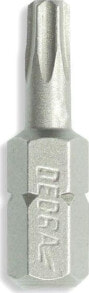 Биты для электроинструмента dedra Torx screwdriver bits T25x25mm, 10pcs plastic box (18A03T250-10)