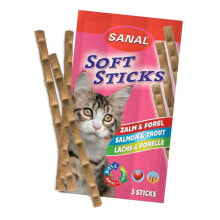 Купить товары для собак Şanal: SANAL Salmon And Trout Stick Cat Snack