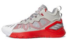 adidas D Rose Son Of Chi 罗斯 低帮 复古篮球鞋 男款 白红 / Кроссовки Adidas D Rose Son Of Chi GW7651