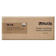 Купить картриджи для принтеров Actis: Тонер Actis TH-51X Чёрный