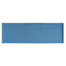 Headboard 180 x 6 x 60 cm Synthetic Fabric Blue