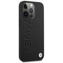 BMW Bmhcp13XSllbk iPhone 13 Pro Max 6.7 Signature Imprint phone case