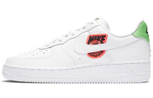 Nike Air Force 1 Low 07 SE Worldwide 低帮 板鞋 女款 白绿橙 / Кроссовки Nike Air Force 1 Low 07 SE Worldwide CT1414-100