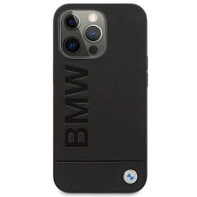 BMW Bmhmp14XSllbk iPhone 14 Pro Max 6.7 Signature Imprint phone case