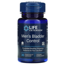 Витамины и БАДы для мочеполовой системы Life Extension, Men's Bladder Control, 30 Vegetarian Capsules