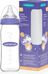 Lansinoh Butelka ze smoczkiem Natural Wave 240ml (7018455)