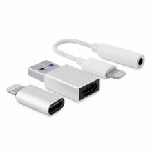 Купить запчасти и расходные материалы для мототехники CoolBox: COOLBOX COO-CKIT-APPL Lightning Kit adapter