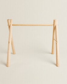 Wooden baby gym