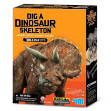 4M Dig A Triceratops Skeleton Geological Set