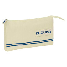 SAFTA Triple The Basics Goose El Ganso Basics Pencil Case