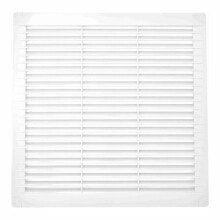 Ventilation grille EDM 87708 White 30 x 30 x 0,7 cm Mosquito net