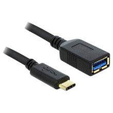 DELOCK USB C To USB A 3.1 M/F Adapter 15 cm