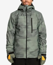 Quiksilver men's Snow Mission Printed Jacket