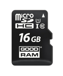 Карты памяти Goodram M1AA-0160R12 карта памяти 16 GB MicroSDHC Класс 10 UHS-I