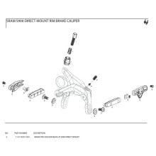 SRAM S900 Direct Mount Holder Rear Left/Right