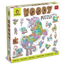 LUDATTICA Woody The Enchanted Unicorn Puzzle