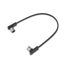 Rockboard Flat MIDI Cable 300mm (Black)