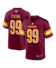 Boys Youth Chase Young Burgundy Washington Commanders Game Jersey