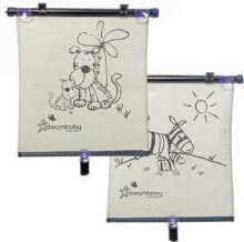 Автомобильные шторки Dreambaby Double-sided sunblind zebra and tiger 2 pcs (DRE000130)