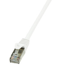 Кабели и разъемы для аудио- и видеотехники logiLink 15m Cat.6 F/UTP сетевой кабель Cat6 F/UTP (FTP) Белый CP2101S