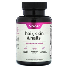 Snap Supplements, Hair, Skin & Nails , 60 Capsules
