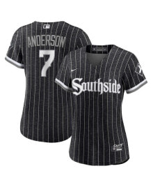 Nike women's Tim Anderson Black Chicago White Sox City Connect Replica Player Jersey