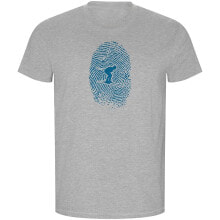 KRUSKIS Skier Fingerprint ECO Short Sleeve T-Shirt