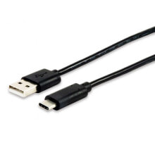 Купить запчасти и расходные материалы для мототехники Equip: EQUIP 12888107 USB-A o USB-C Cable 1 m