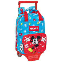 SAFTA Mini With Wheels Mickey Mouse Fantastic Backpack