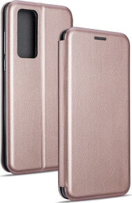 Чехлы для смартфонов чехол книжка кожаный розовое-золото Huawei P40