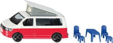 Игрушечные машинки и техника для мальчиков игрушечная машинка Siku Фургон VW T6 California с аксессуарами